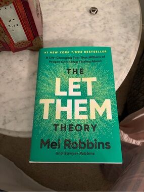 The Let Them Theory by Mel Robbins - Teal Hardcover